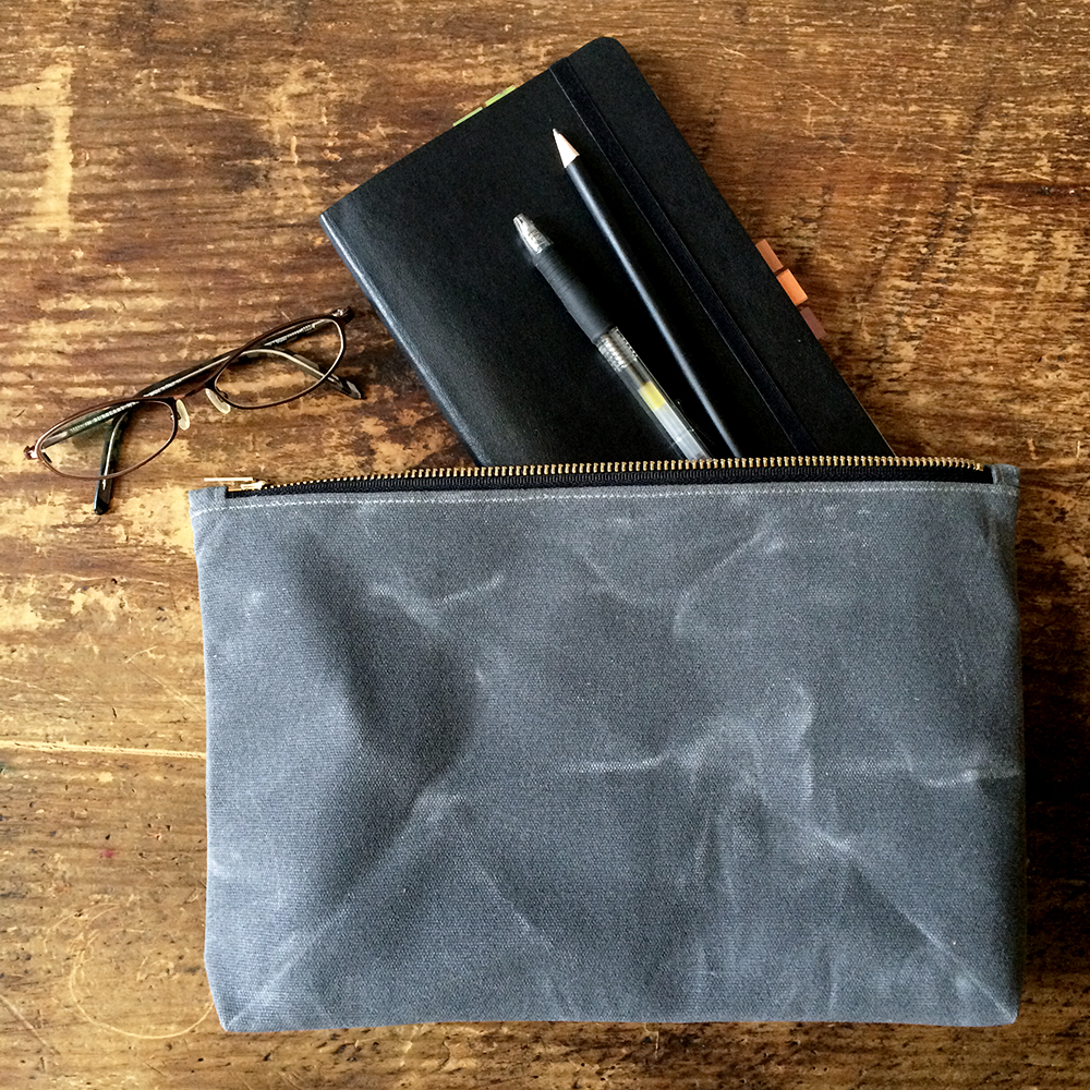 Large Utility Pouch Grey - JENNENG